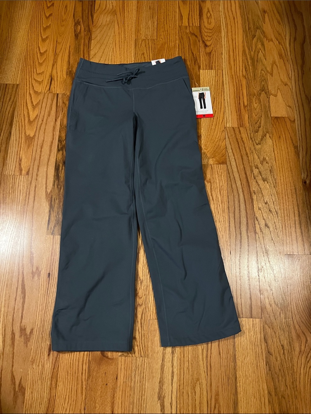 Mondetta Charcoal Gray Wide-Leg Jogger Pants